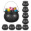 Halloween Black Candy Bucket with Handle 3