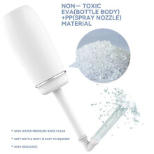 Bärbar Gynekologisk Flaska för Postpartum  Feminin Care Mom Washer för Perineal Recovery Cleansing Blå