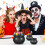Halloween Black Candy Bucket with Handle 6