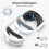 Adjustable  Strap for Quest 3,Replacement for Quest 3 Elite Strap Accessories Enhanced Support Silver 6
