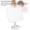 Supporto per libri regolabile bianco con clip 12.0x12.0cm 9