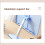 Supporto per libri regolabile blu con clip per pagine 12x12cm 7