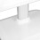 Supporto per libri regolabile bianco con clip 12.0x12.0cm 10