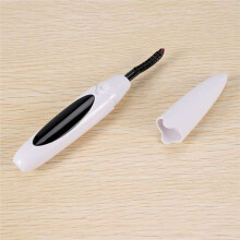 Elektrisch Verwarmde Wimperkruller USB-Oplader Make- Curling Kit Langdurige Natuurlijke Wimperkruller Wimperliftset Wit
