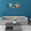 3D Round Mirror Wall Sticker for Bedroom 13