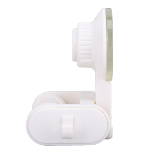 Soporte universal ajustable para cabezal de ducha de ABS blanco