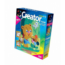 ELF707002 - * Fantazer - Creator Plasterca st Bear w/ flower & butterfly