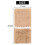 100PCS Country Wedding Table Silverware Holder Natural Burlap Cutlery Pockets Fork Pockets Rustic Wedding Decoration 8
