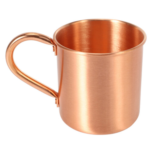 3X Pure Copper Moscow Mule Mug Solid Smooth Without Inside Liner for Cocktail Coffee Beer Milk Water Cup Home Bar 1