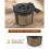 Permanent Coffee Filter for  PB051 / PB040 / PB041ST - Compatible with  Pods & Grounds Coffee Maker 6