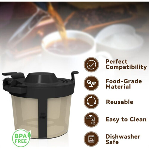 2pack Coffee Basket for  Coffee Maker, Reusable Basket Filters for  PB051/PB041ST 1