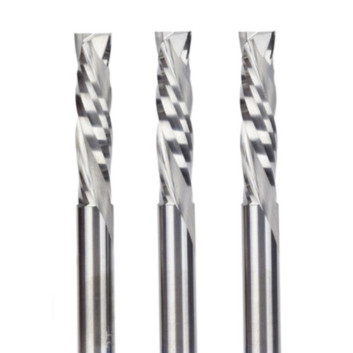 2 Flutes Compression End Mill Solid Carbide Cutter for Melamine Double Veneer Board & Hard Wood