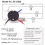 2X Ceiling Fan  Kit 3 Speed 4 Wire, Fan  Speed Control , ZE-208S Pull Wire  with Rope Silver 4