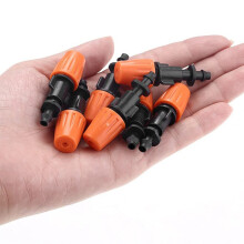 200 Pcs Drip Irrigation Spray Nozzle, Water Spray Nozzle, Adjustable in 2 Modes: Water Mist and Water Column