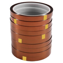10mmx33M Metal Traceless High Temperature Adhesive Tape Heat Electronic Insulation for 3D Printing Board Protection