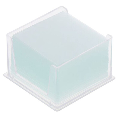 Coverslip Slides Lab Supplies Square Microscope Cover Glass Set School Education Lab Replacement Tool 24x24mm