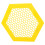 3D Printed Floating Bee Island Acrylic Waterer for Outdoors, Yellow 16
