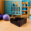 Large Open Wood Cat Litter Box Durable Natural Home Use Design 4