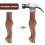 Ergonomic Light Brown Wooden Handle for Outdoor Use 7