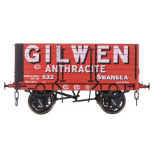 Dapol 7 Plank Wagon 9' Wheelbase Gilwen 532 O Gauge DA7F-073-011