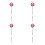 4Stk Handliche Klinische Percussion-Hämmer Aus ABS 6