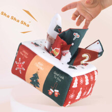 (Christmas) Washable Baby Cloth Books for Toddlers