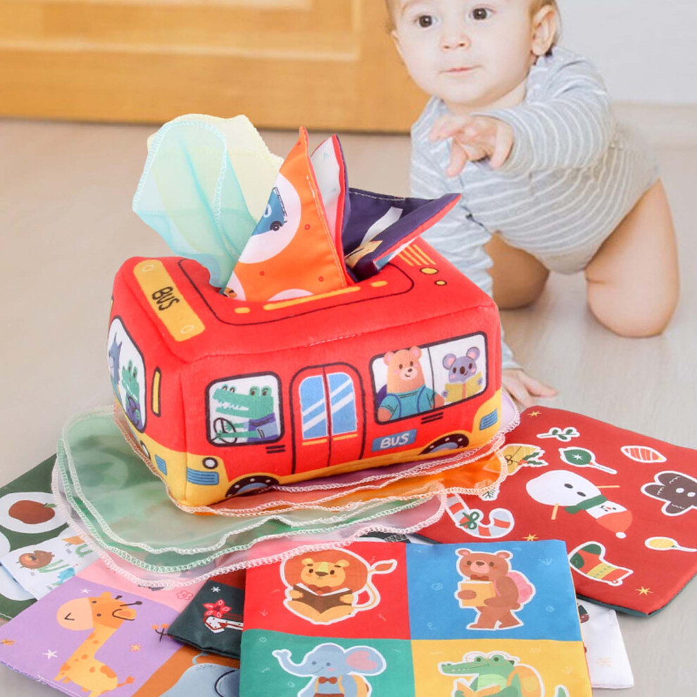 Dachuang Beauty (Car) Washable Baby Cloth Books For Toddlers