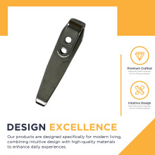 Lightweight Deep Carry Pocket Knife Clip