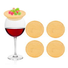 Bambusoideae Wine Glass Topper & Charcuterie Board - 10x7cm
