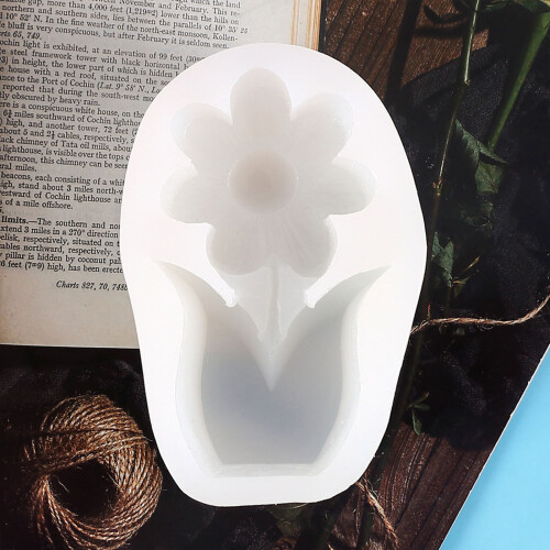 (2550) Epoxy Tulip Mold for DIY Candle Making 2