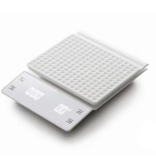 6002 New LED Display 3kg-0.1g Household Hand Drip Scale Electronic Kitchen Measuring Tool Digital Timer Coffee Scale 1