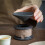 Tea Strainers Infusers with No-Hole Filter Ceramic  Tea Pet Coffee Dripper Filter for Design Lovers 2