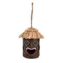 Resin Hanging Birdhouse20x12cm Outdoor Garden Decor