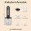 Cordless Food Processor Electric VegetableChopper for Food Kitchen,Mincing Pureeing Onion Garlic Chili A 7