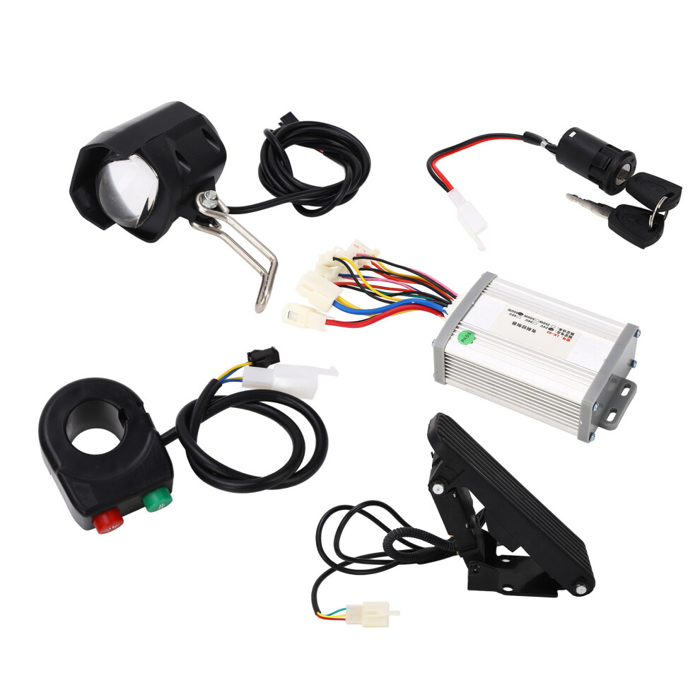 24V 800W Brushed Electric Bike Controller & Pedal Kit For E-Tricycle 8241389709708