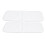 2pcs Cloth Diaper Inserts 17x41cm Microfiber Reusable Nappy Liners 13