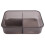 2X Lunchbox, 1500 Ml Bento Box, Voedselcontainer met 3 Compartimenten en Bestekset 3