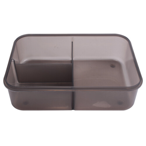 2X Lunchbox, 1500 Ml Bento Box, Voedselcontainer met 3 Compartimenten en Bestekset 2