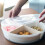 2X 4-Compartment Vegetable Tray Snack Storage Box with Lid Fruit Bowl with Lid 5