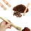 2X Coffee Machine Cleaning Set Coffee Grinder Brush Coffee Machine Group  Cleaning Brush with Coffee Machine Filter 2