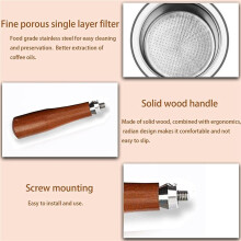 2pcs 54mm Bottomless Portafilter for  Barista Express BES870XL BES870BSXL BES878BSS BES880BSS BES840XL