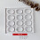 3X Clear Polycarbonate Dacquoise Cake Mold Oval Dakovaz Macaron Mould Cake Decorating Tool Bakeware 4