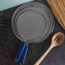 6 Pack Grease Splatter Screen for Frying Pan Cooking,Stainless Steel Guard,Hot Oil Shield to Stop Prime Burn