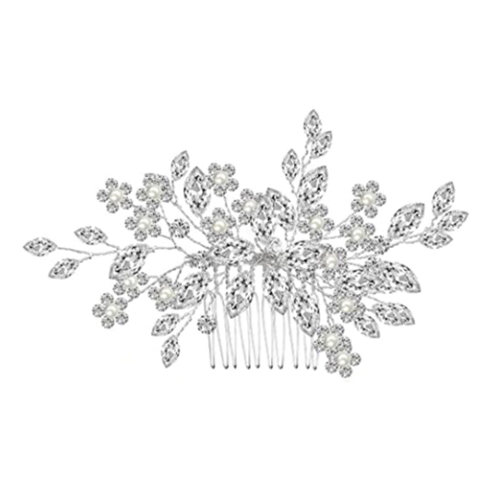 Reach-Tools Bridal Rhinestone Hair Comb - 50 Chars
