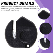 Mini Knife Sharpener - Quick & Portable for Kitchen/Pocket