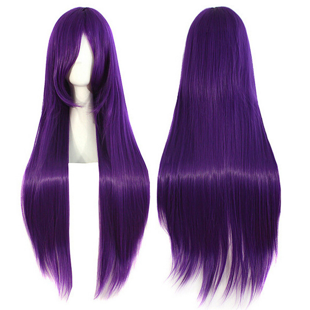 Dachuang Beauty Unisex Long Curly Wigs For Women With Bangs