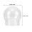 8 Pièces Bocal De Neige Transparent Rechargeable Pour Artisanat 3