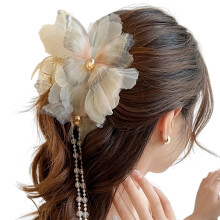 (4) Strong Hold Butterfly Hair Clips for All Hair Types
