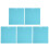 5 PeçAs Tapete de Corte Leve para  One/Air/Explore Air2AndAir 3/MakerandMaker 3, Tapetes de Corte Acolchoados 12X12 Polegadas-Azul 1