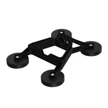 Magnetic Roof Mounting Bracket for Starlink Gen 3, 4 Magnetic Bases, Used for RVs, Boats, Trucks Black